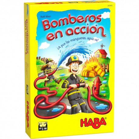 Bomberos en acción.