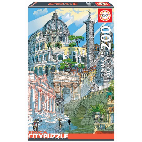 Roma. Educa City Puzzle. 200 pcs.