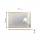 Magnetic chalk and Dry erase board.