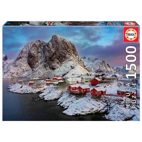 Loften Islands, Norway. 1500 pcs.