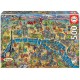 Paris map. 500 pcs.