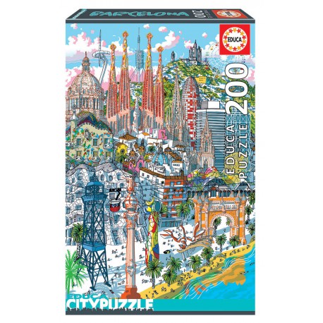 Roma. Educa City Puzzle. 200 pcs.