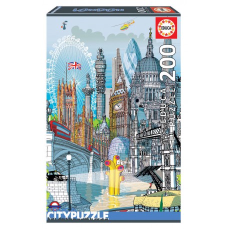 Paris. Educa City Puzzle. 200 pcs.