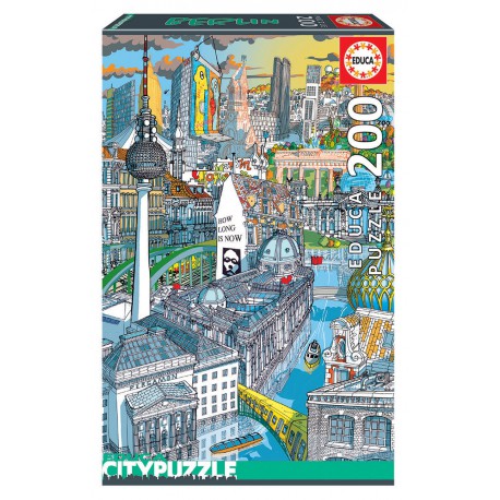 London. Educa City Puzzle. 200 pcs.