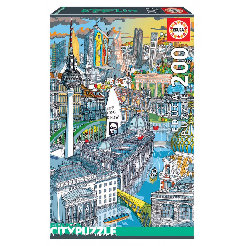 Londres. Educa City Puzzle. 200 pcs.