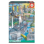 Londres. Educa City Puzzle. 200 pcs.