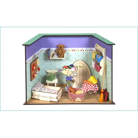 Ratoncito Pérez bedrooms.