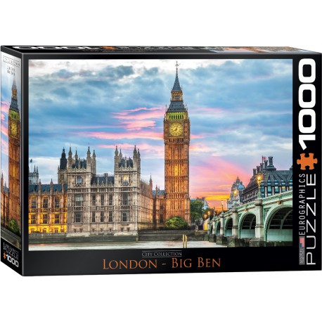 Londres, Big Ben. 1000 piezas.