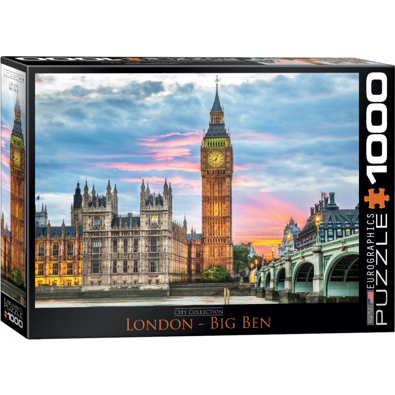 Londres Big Ben 1000 Piezas Que De Juguetes