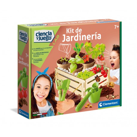 Kit de jardinería.