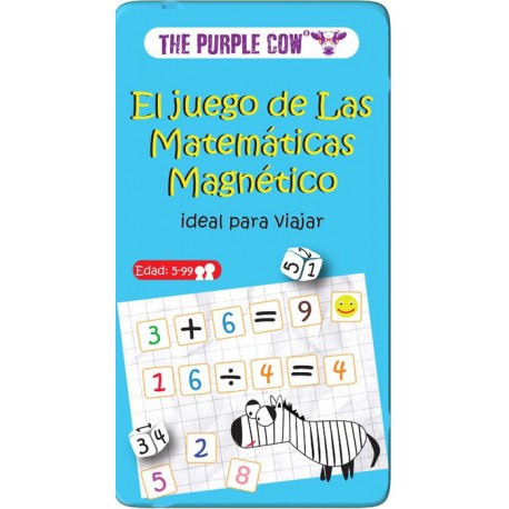 El juego de las matemáticas magnético.