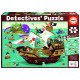 Puzzle detective. 50 piezas.