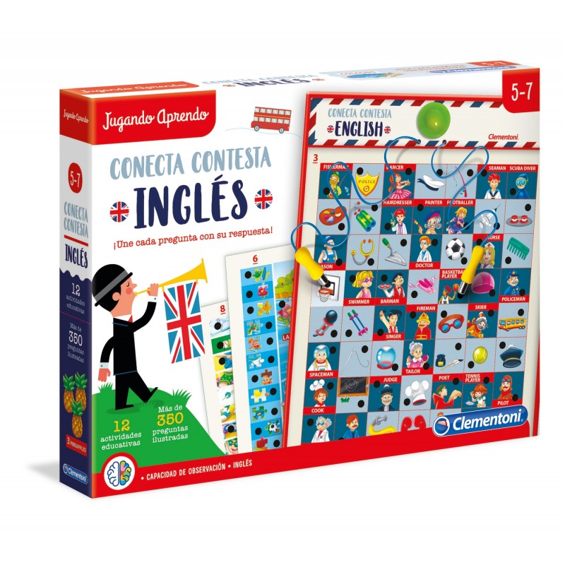 Conecta Contesta. Inglés.