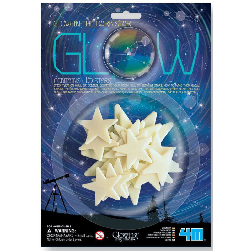 Estrellas que brillan en la oscuridad. Estrellas que brillan en la oscuridad.