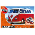 Quickbuild VW Camper Van rojo.