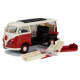 Volkswagen camper van red Quickbuild.