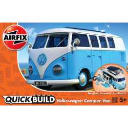 Quickbuild VW Camper Van azul.