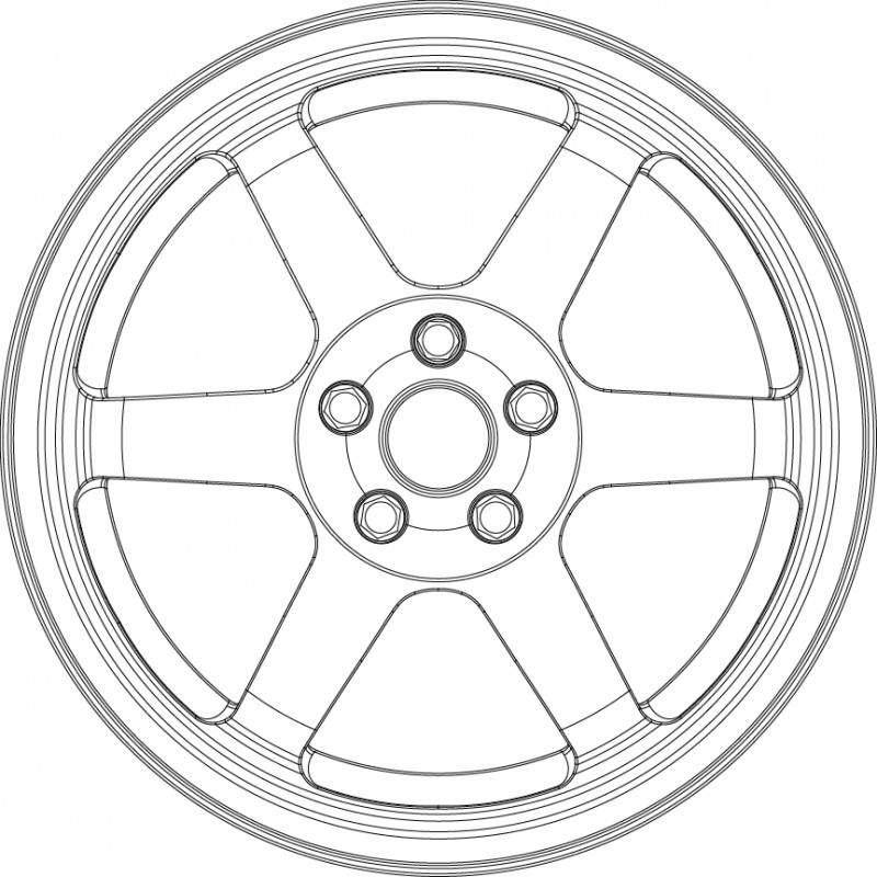 SB 37 tire and wheel set.