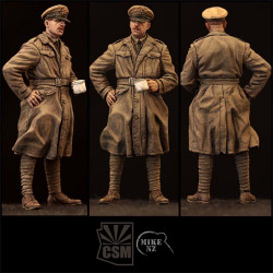 British armoured car division officer.