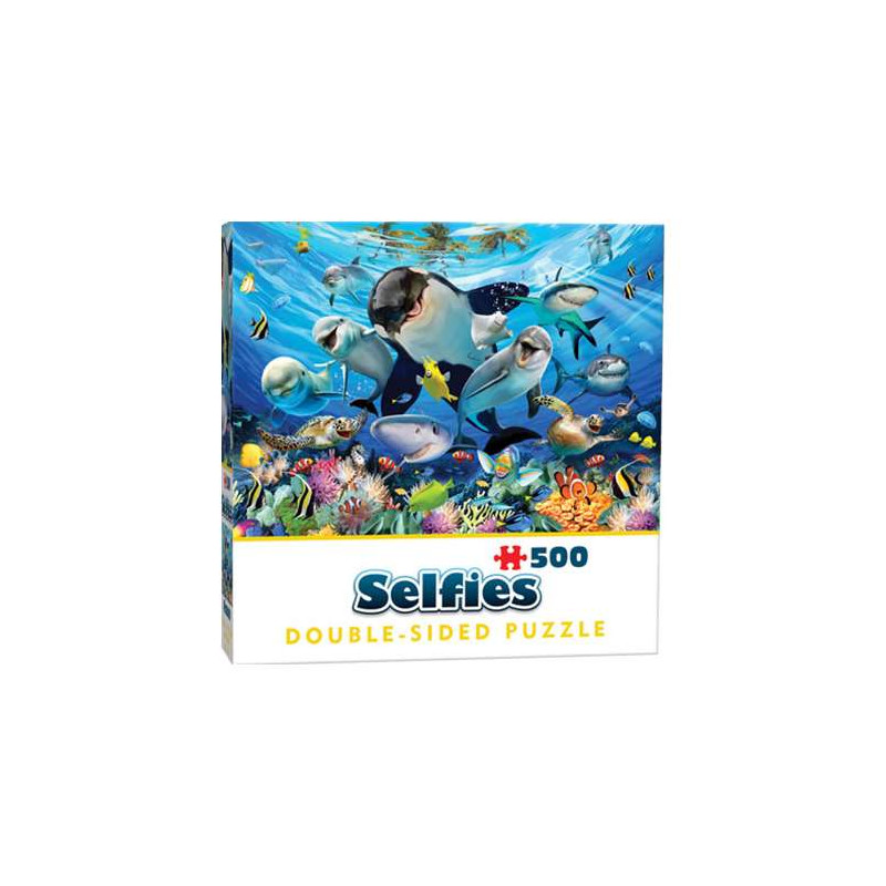 Selfie en el oceáno. 500 piezas.