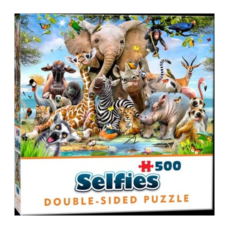 Selfie vida salvaje. 500 piezas.
