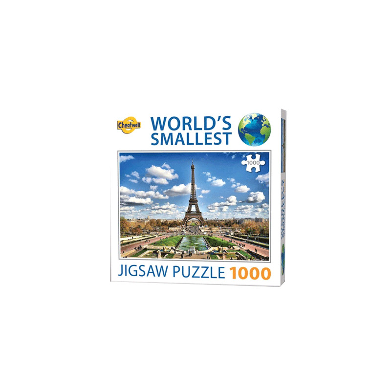 World´s smallest. Torre Eiffel. 1000 piezas.