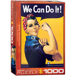 Rosie the Riveter. 1000 piezas.