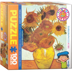 Los girasoles. 100 piezas.