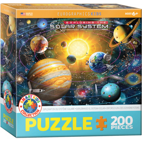 Explorando el Sistema Solar. 200 piezas.