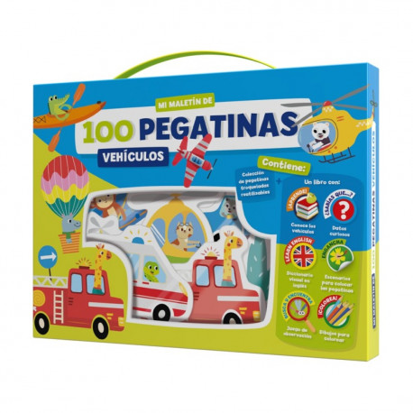 100 pegatinas. Vehículos.