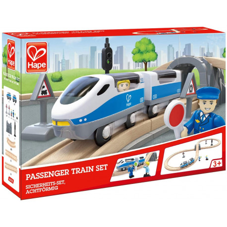 Passenger train set. Passenger train set.