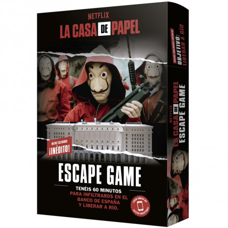 La Casa de Papel. Escape game.