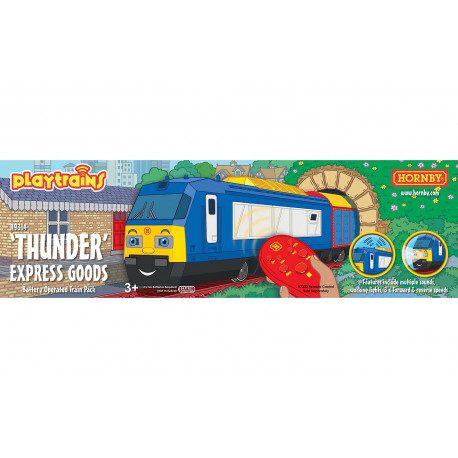 Thunder, express goods.