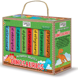 My first books. Dinosaurs.