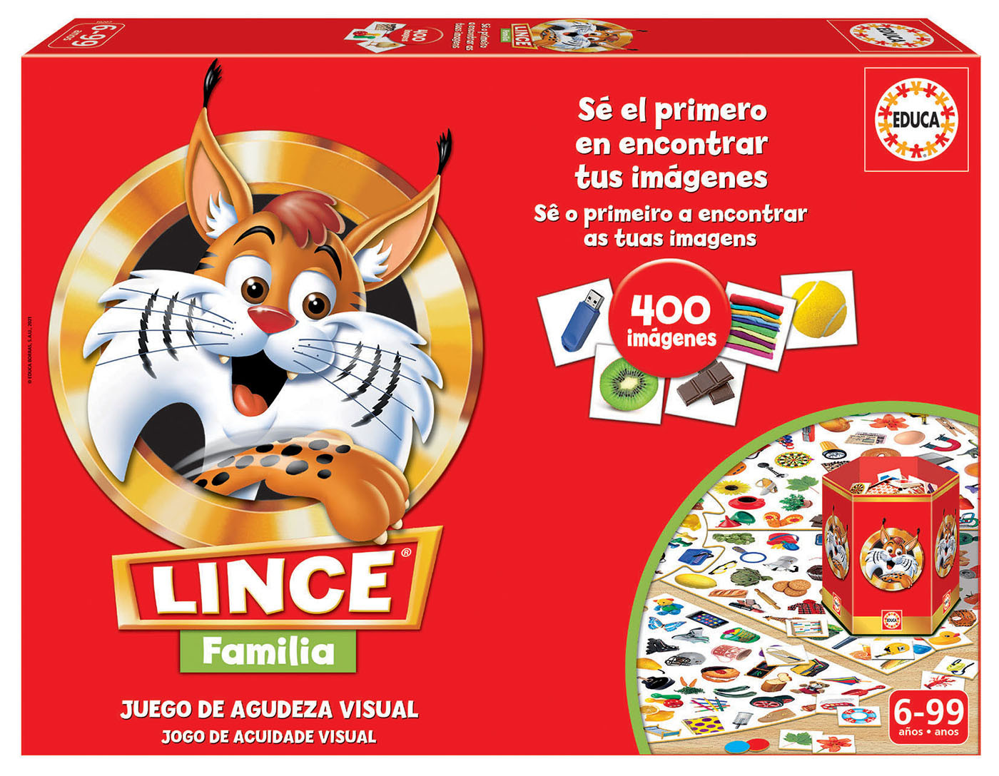 Lince Super Champion 1000 imagens - Educa Borras