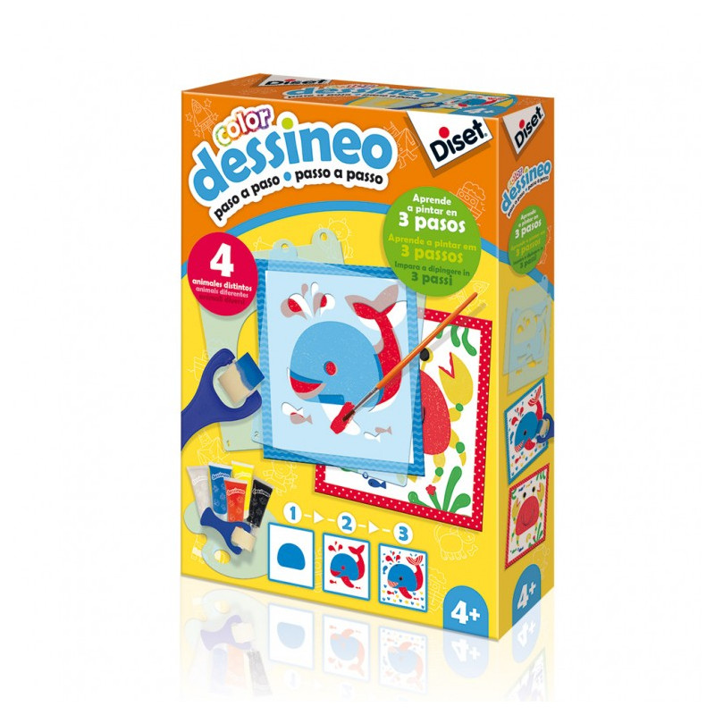 Aprende a pintar en 3 pasos.