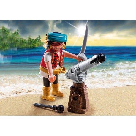 Pirate with cannon. PLAYMOBIL 5378