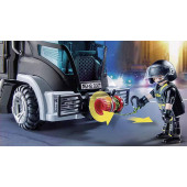 Vehicle with led light and sound module.