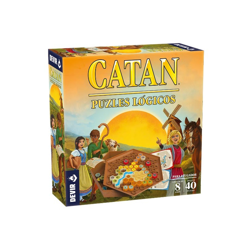 Catan. Puzles lógicos.