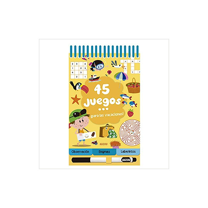 45 juegos para las vacaciones.