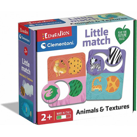 Little match: animales y texturas.