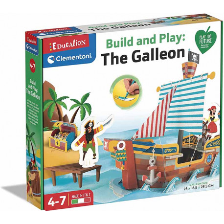 Construye y juega: el galeón.