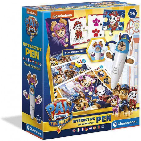 The Paw Patrol transformable interactive pen.