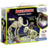 Arqueojugando Mamut y Smilodon fosforescente.