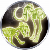 Arqueojugando Mamut y Smilodon fosforescente.