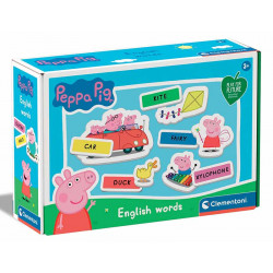 I learn English with Peppa Pig.