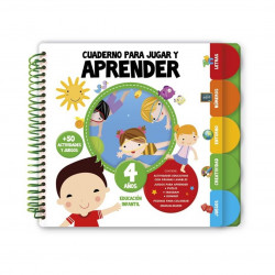 Cuaderno para jugar y aprender 3 años.