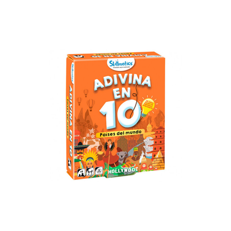 Adivina en 10 junior. Países del mundo.