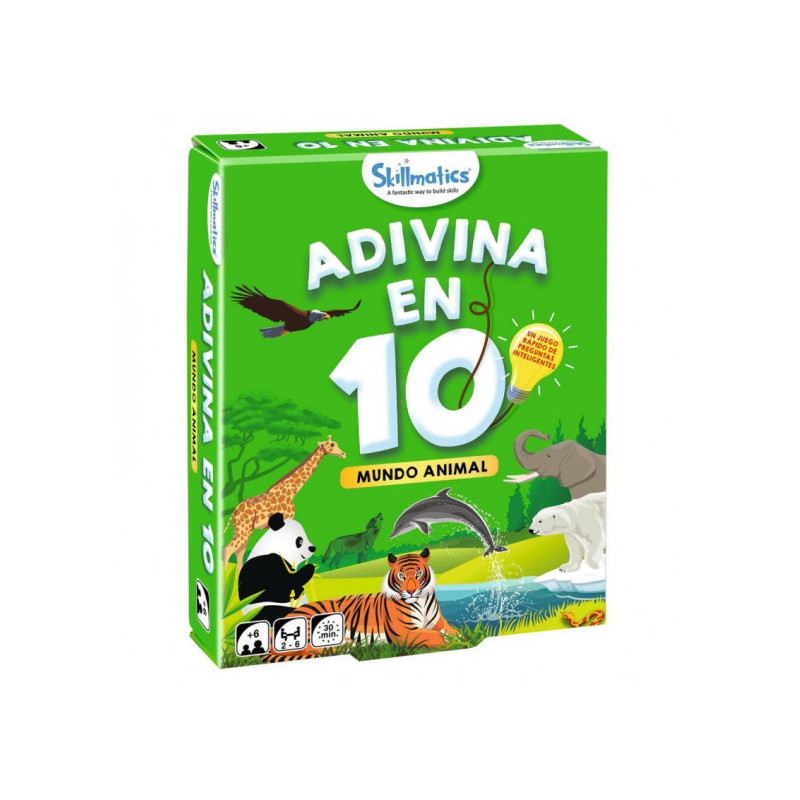 Adivina en 10 junior. Mundo Animal.