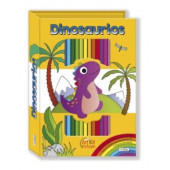 Colorea Dinosaurios.